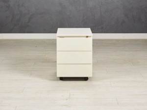 Тумба металлическая Steelcase, цвет белый