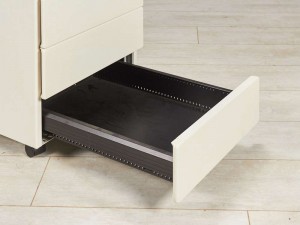 Тумба металлическая Steelcase, цвет белый